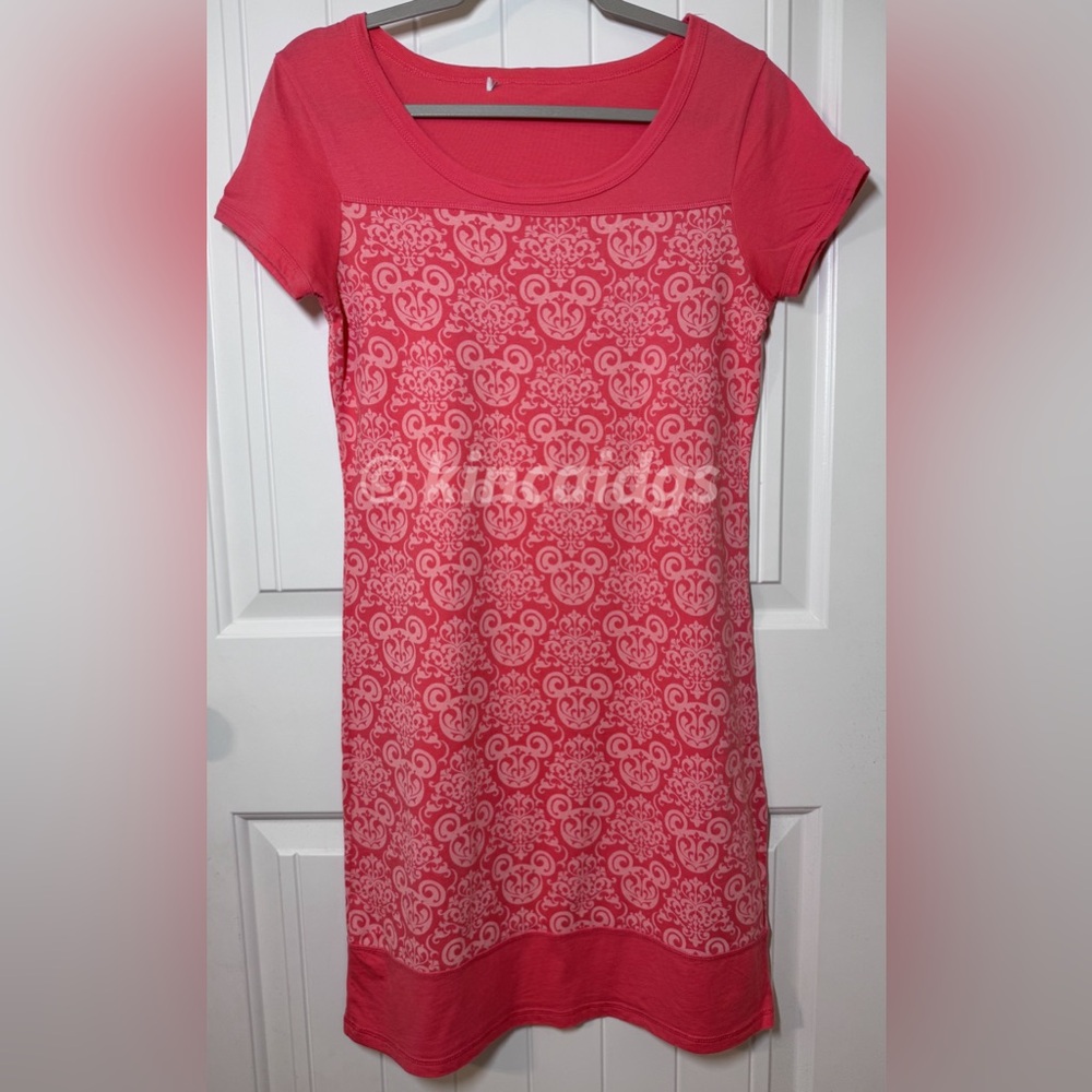 Disney Store • Coral Hidden Mickey Dress • Medium